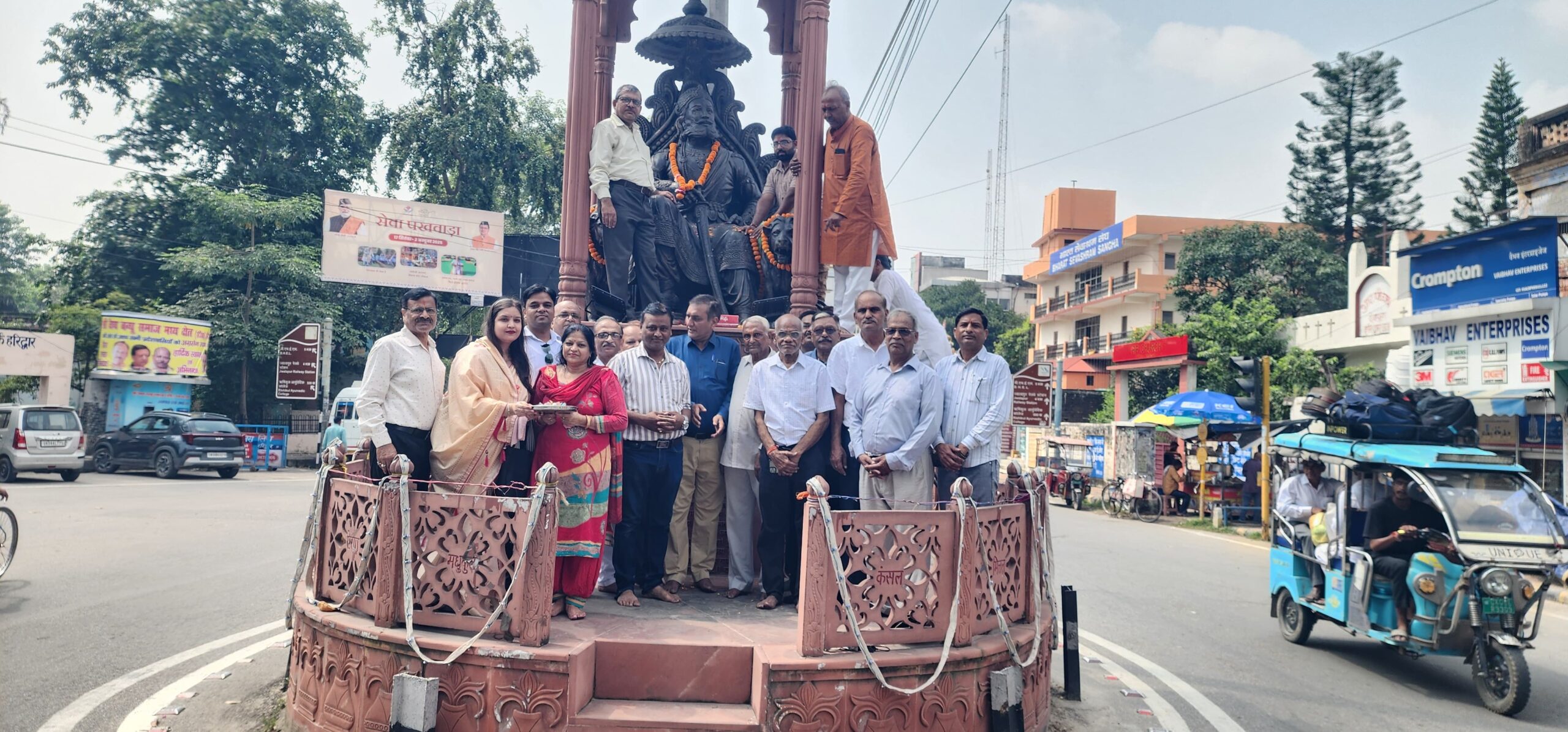 वैश्य समाज ने धूमधाम से मनायी अग्रसेन जयंतीमानवता और समाज उत्थान में भगवान अग्रसेन का अहम योगदान-अशोक अग्रवाल