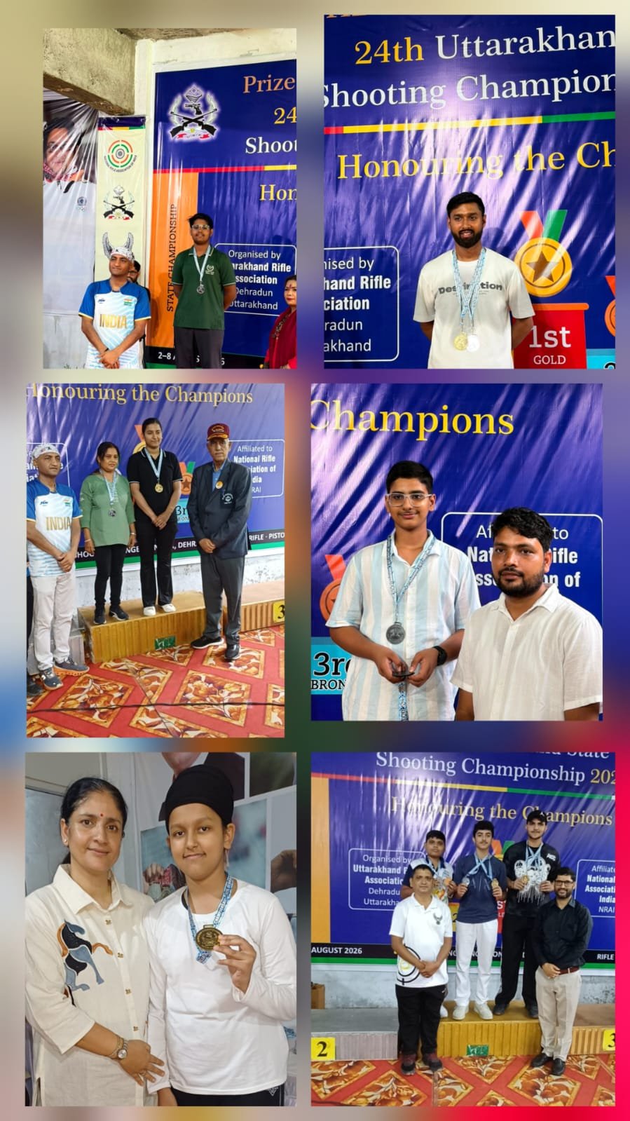24वीं उत्तराखंड स्टेट शूटिंग चैंपियनशिप-2026 में देवभूमि शूटिंग अकादमी का शानदार प्रदर्शन